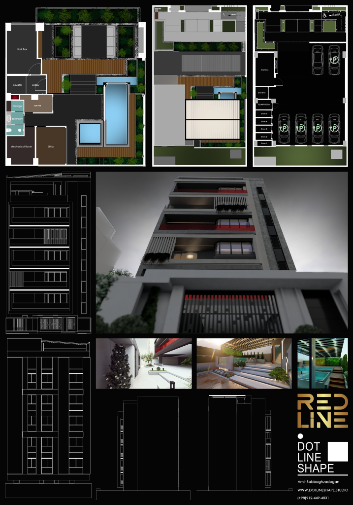 Architectural sheet design 